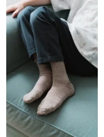 Dětské ponožky MERINO WOOL žebrované 130