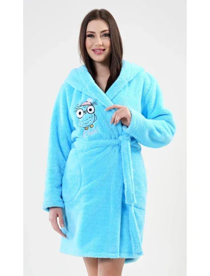 Dámský župan krátký s kapucí model 17741424 - Vienetta