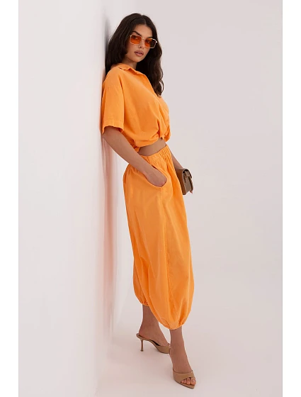 Kordové kalhoty model 226228 Italy Moda