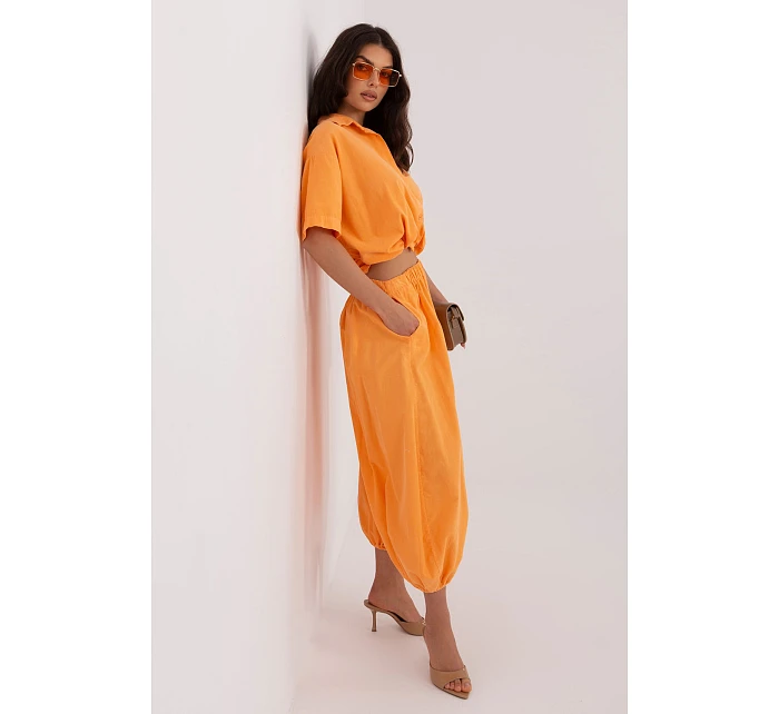 Kordové kalhoty model 226228 Italy Moda