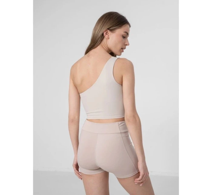 Dámský top na jedno rameno na jógu 4F H4Z22-TSD033