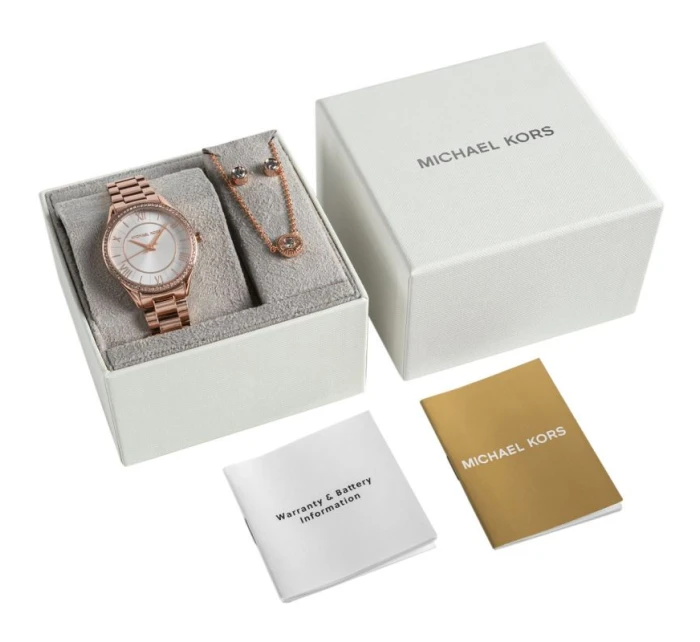 Dámské hodinky Michael Kors Lauryn + šperky MK4850SET + BOX
