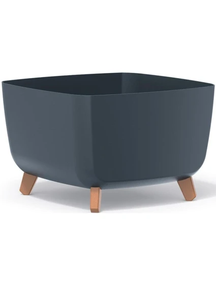 GRACIA SQUARE 29x29CM ANTHRACITE DIETARY POT