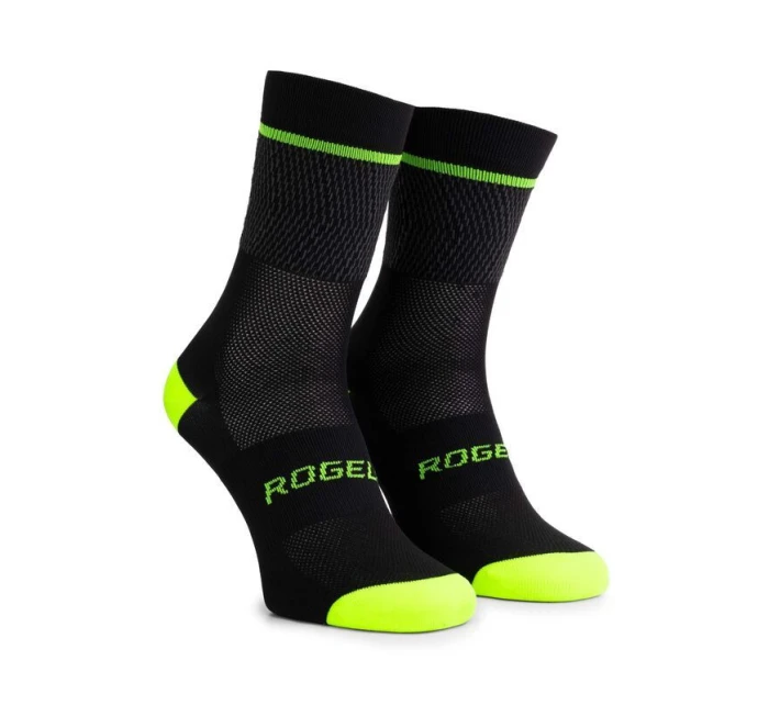 Rogelli skarpetki HERO II czarny-fluor 44-47