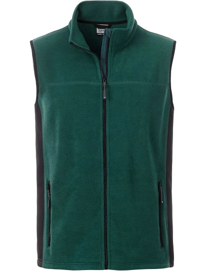 Daiber JN 856 Pánská pracovní fleecová vesta - Strong 02.0856 dark green/black Daiber JN 856 Pánská pracovní fleecová vesta - Strong 02.0856 dark green/black