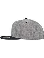 Flexfit 6089M 6 panelová Snapback kšiltovka 55.6089 heather grey/black Flexfit 6089M 6 panelová Snapback kšiltovka 55.6089 heather grey/black