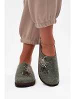 Dámská domácí obuv pantofle model 21714615 zelené - Inblu