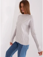 Sweter AT SW model 18895599 jasny szary - FPrice