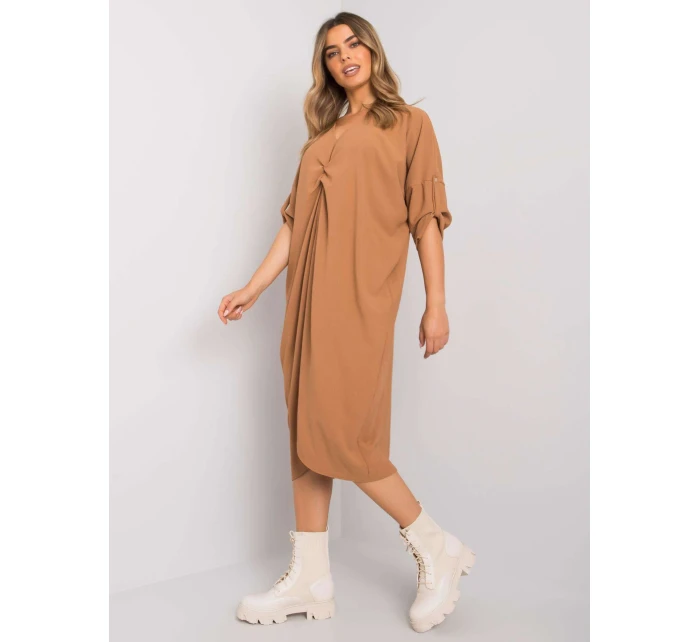 Šaty DHJ SK 20148.20 velbloudů