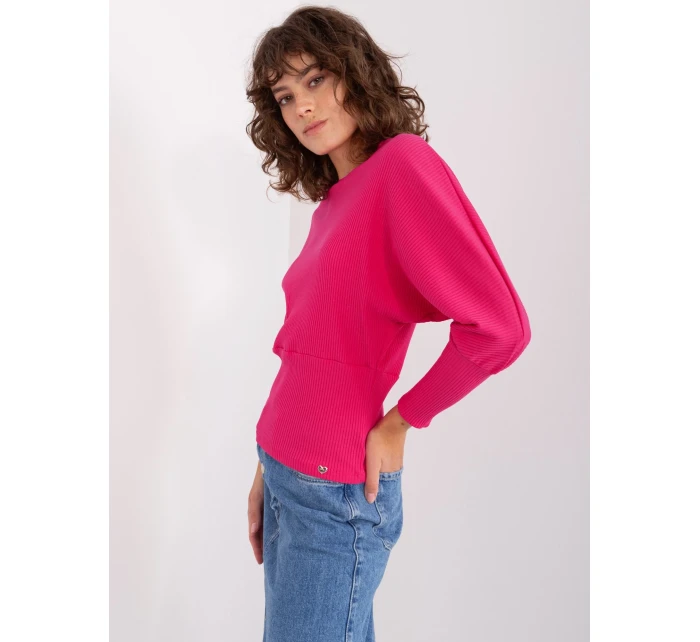 Bluzka RV BZ model 19011782 fuksjowy - FPrice Bluzka RV BZ model 19011782 fuksjowy - FPrice