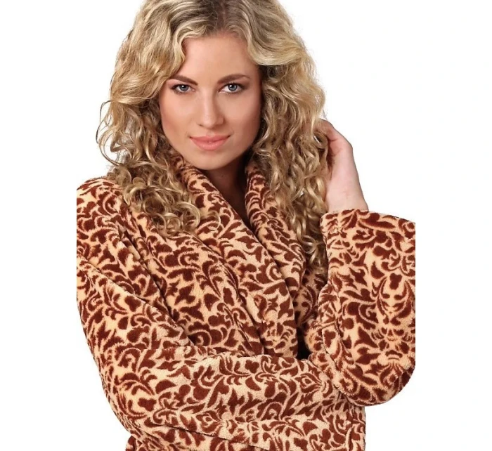 Dámský župan se šálovým límcem VICTORIA model 18997705 - Vestis Dámský župan se šálovým límcem VICTORIA model 18997705 - Vestis