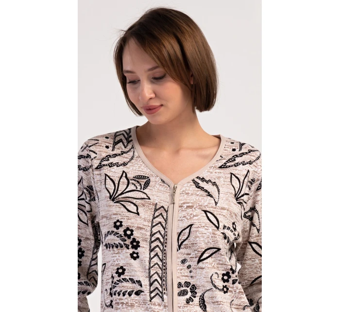 Dámské domácí šaty s tříčtvrtečním rukávem Elena Dámské domácí šaty s tříčtvrtečním rukávem Elena