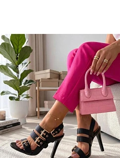 Sandály na podpatku  model 227277 Solea