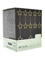 Světelné závěsy na vánoční stromek 120x120 CM 235LED WHITE STARS Světelné závěsy na vánoční stromek 120x120 CM 235LED WHITE STARS