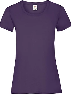 Fruit of the Loom Lady-Fit Valueweight T Dámské tričko 16.1372 purple