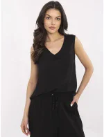 Bluzka model 21057835 czarny - FPrice Bluzka model 21057835 czarny - FPrice