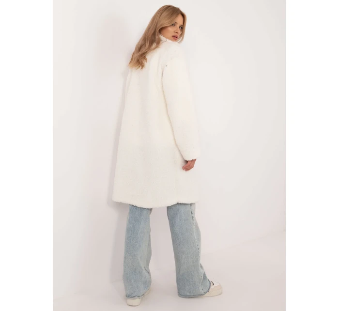 Kabát DHJ PL 19991.93P ecru Kabát DHJ PL 19991.93P ecru