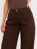 Spodnie jeans IR SP model 22278272 brązowy - FPrice Spodnie jeans IR SP model 22278272 brązowy - FPrice