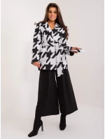 LK PL 509550 kabát.19X šedá černá LK PL 509550 kabát.19X šedá černá