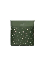 Dámská crossbody kabelka na kočárek Vuch Amma Flowers Green Dámská crossbody kabelka na kočárek Vuch Amma Flowers Green