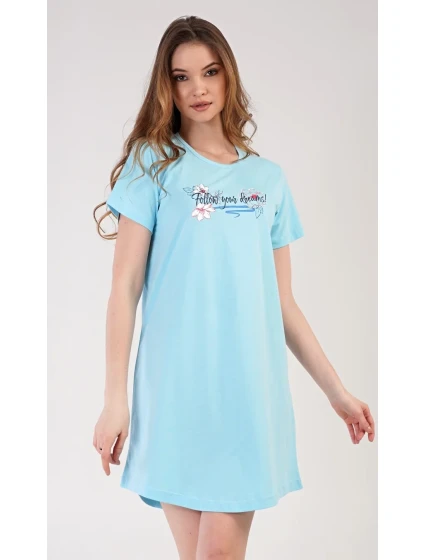 Dámská noční košile s krátkým rukávem Ella