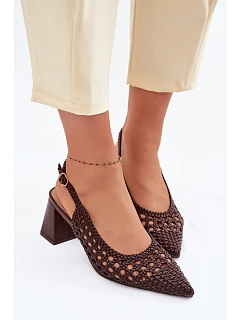 Sandály na podpatku  model 226505 Step in style