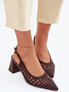 Sandály na podpatku  model 226505 Step in style