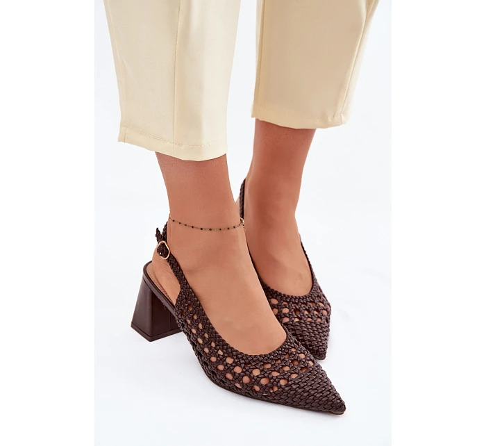 Sandály na podpatku  model 226505 Step in style