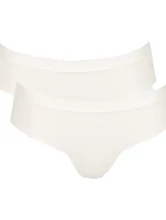 Dámské kalhotky GO Casual Hipster 2P - WHITE - bílé 00GZ - SLOGGI