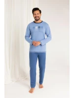 Pyžamo Regina 487dł/r 2XL-3XL Z25/26 pánské Pyžamo Regina 487dł/r 2XL-3XL Z25/26 pánské