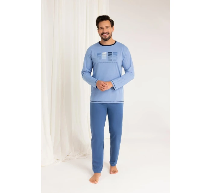 Pyžamo Regina 487dł/r 2XL-3XL Z25/26 pánské Pyžamo Regina 487dł/r 2XL-3XL Z25/26 pánské