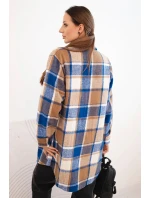 Dámská kostkovaná košile model 21407155 - K-Fashion