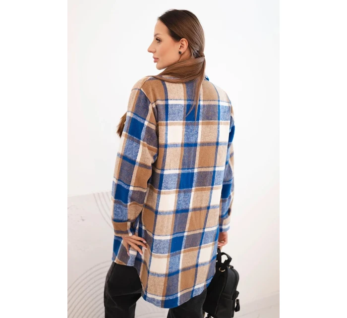 Dámská kostkovaná košile model 21407155 - K-Fashion