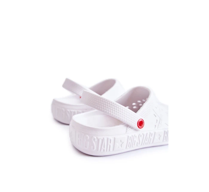 Pánské lehké pantofle Big Star model 21593890 Bílé - Big Star Shoes