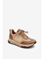 Kůže Sportovní Boty Na Platformě model 21636052 - Maciejka