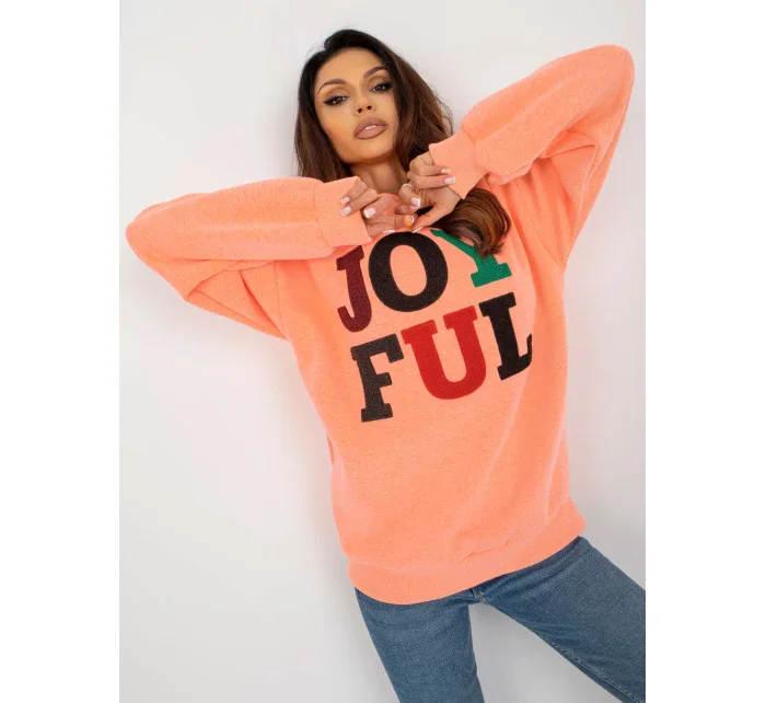 Mikina EM BL 617 5.00X fluo oranžová