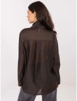 Koszula IT KS model 21787932 ciemny brązowy - FPrice Koszula IT KS model 21787932 ciemny brązowy - FPrice