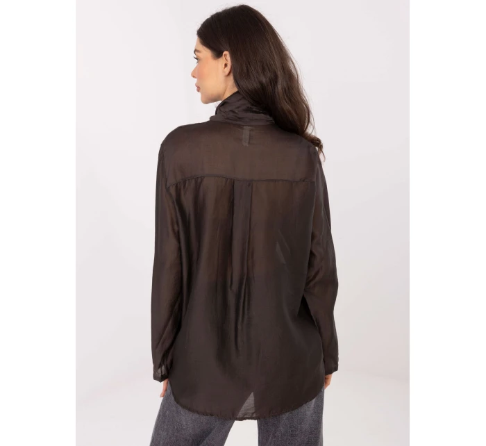 Koszula IT KS model 21787932 ciemny brązowy - FPrice Koszula IT KS model 21787932 ciemny brązowy - FPrice