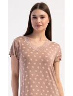 Dámská noční košile s krátkým rukávem model 21345616 - Vienetta
