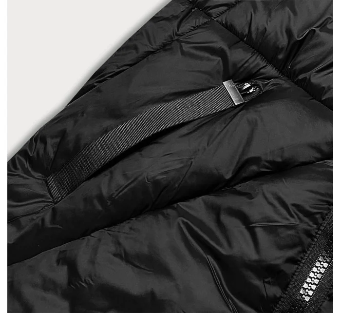 DŁUGA KURTKA ZIMOWA DAMSKA CZARNA model 21243491 - J.STYLE