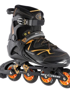 Inline brusle NILS Extreme NA9022 black/orange, velikost 41