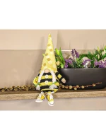 GHOST GNOM BABY 25CM IN TRAMPS SPRING DECORATION dětské