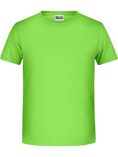 Daiber 8008B Chlapecké tričko z bio bavlny 02.808B lime green