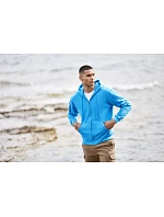 Fruit of the Loom Classic Hooded Sweat Jacket Mikina s kapucí 16.2062 heather grey Fruit of the Loom Classic Hooded Sweat Jacket Mikina s kapucí 16.2062 heather grey