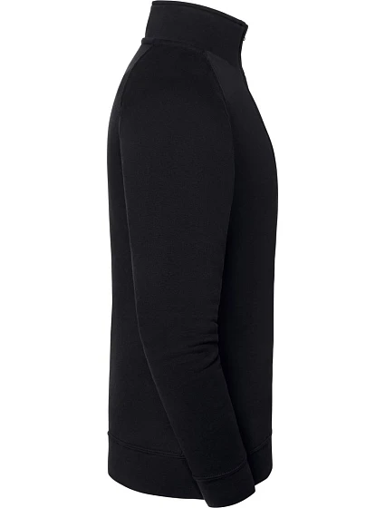 Iconic Premium Zip Neck Sweat Těžká mikina s 1/4 zipem model 22459605 black - Fruit of the Loom