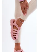 Dámské Pěnové Sandály Růžové model 21654480 - Boto Dámské Pěnové Sandály Růžové model 21654480 - Boto