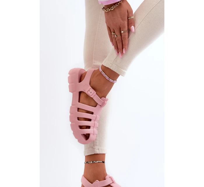 Dámské Pěnové Sandály Růžové model 21654480 - Boto Dámské Pěnové Sandály Růžové model 21654480 - Boto