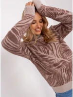 Jumper AT SW 2357.96 hnědá