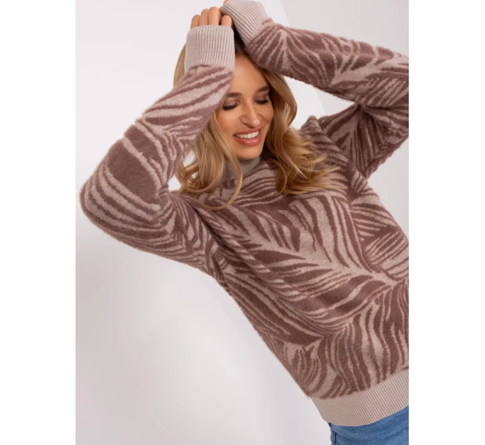 Jumper AT SW 2357.96 hnědá