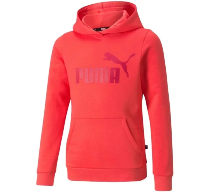 Dětská mikina ESS Logo FL Jr 587031 35 růžová - Puma Dětská mikina ESS Logo FL Jr 587031 35 růžová - Puma